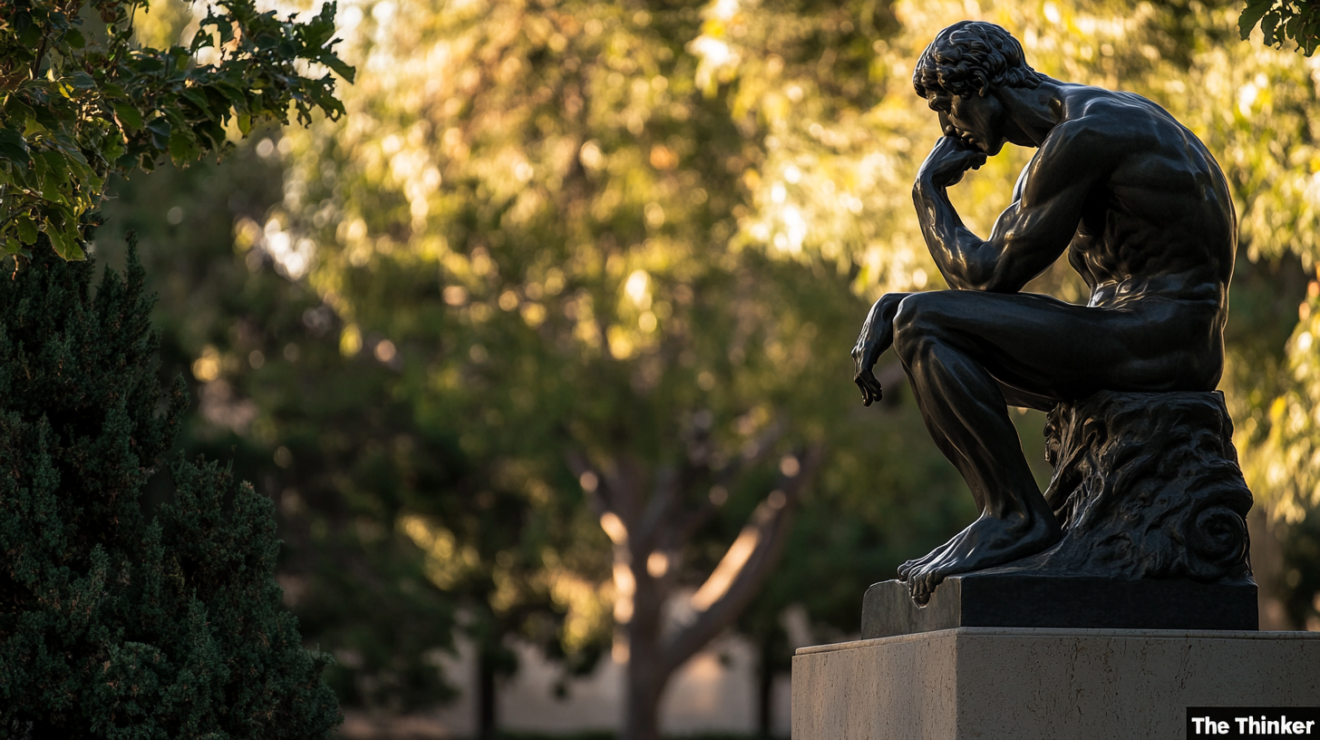 The Thinker - Reflecting Success